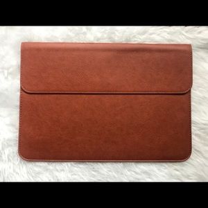 New pu leather book case laptop cover